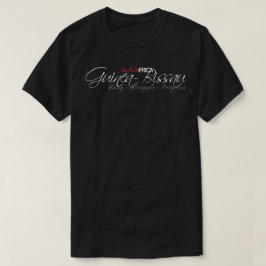 Guinea-Bissau glatt - Dunkelheit T-Shirt