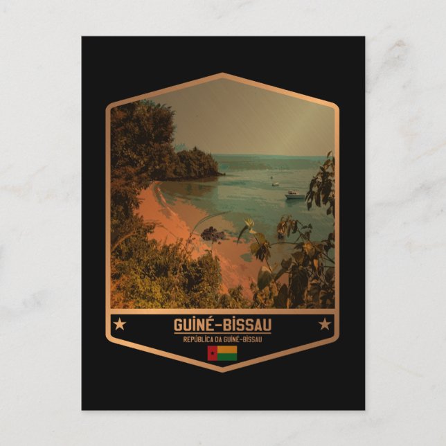 Guinea-Bissau Postkarte (Vorderseite)
