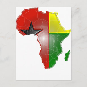 Guinea Bissau Postkarte