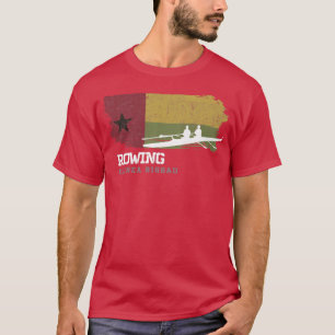 Guinea Bissau Rowing Team Rower Oarsmen Rowing T-Shirt