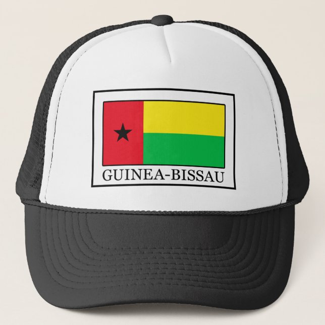 Guinea-Bissau Truckerkappe (Vorderseite)