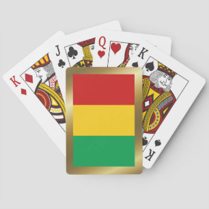 Guinea-Conakry-Flaggen-Spielkarten Spielkarten