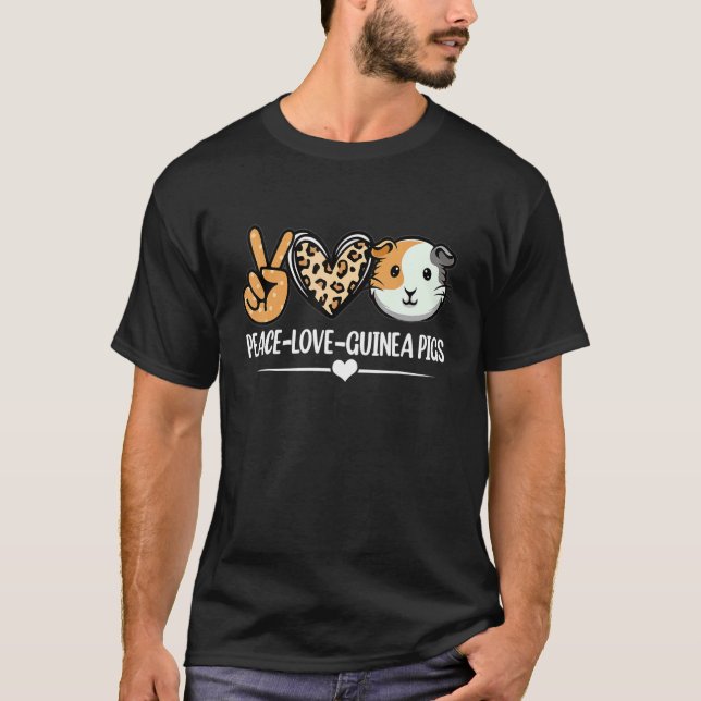 Guinea der friedlichen Liebe Guinea 2 T-Shirt (Vorderseite)