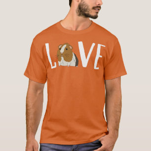 Guinea der niedlichen Liebe T-Shirt