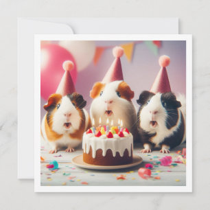 Guinea, die Kuchen fressen Einladung
