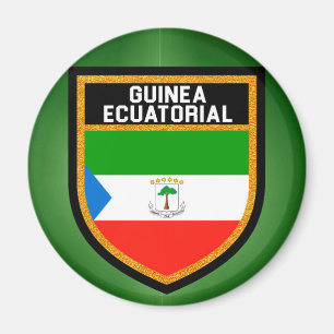 Guinea Ecuatorial Flagge Magnet