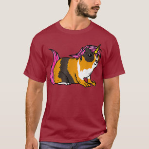 Guinea Einhorn Schwein Cool Hamster Reiten Funny T-Shirt