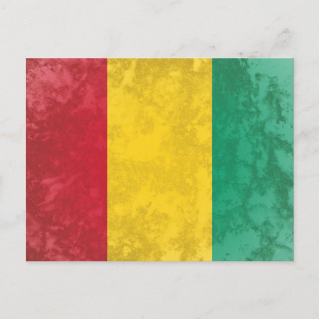 Guinea Feiertagspostkarte (Vorderseite)