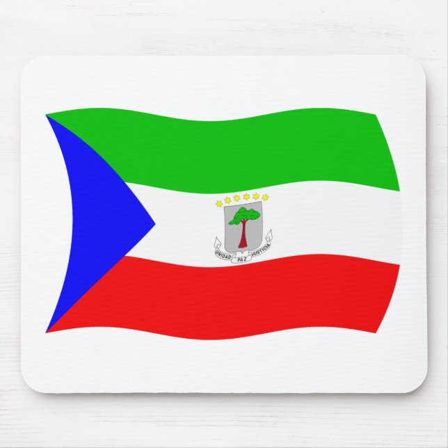 Guinea-Flag-Mousepad Mousepad (Vorne)
