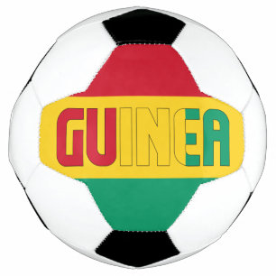 Guinea Flag Patriotic Fußball