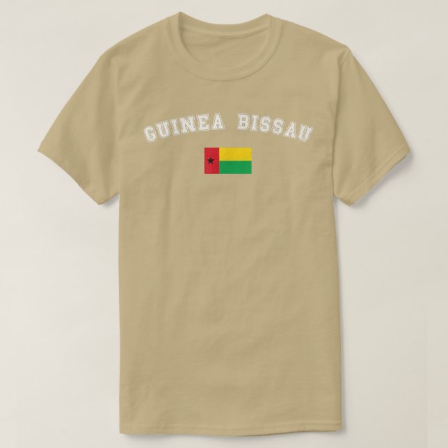 Guinea Flag Sport Wettbewerb Pride Vacation Soul T-Shirt (Design vorne)