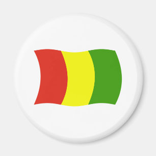 Guinea-Flagge-Magnet Magnet