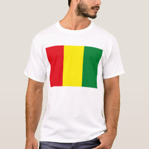 Guinea-Flaggen-T - Shirt