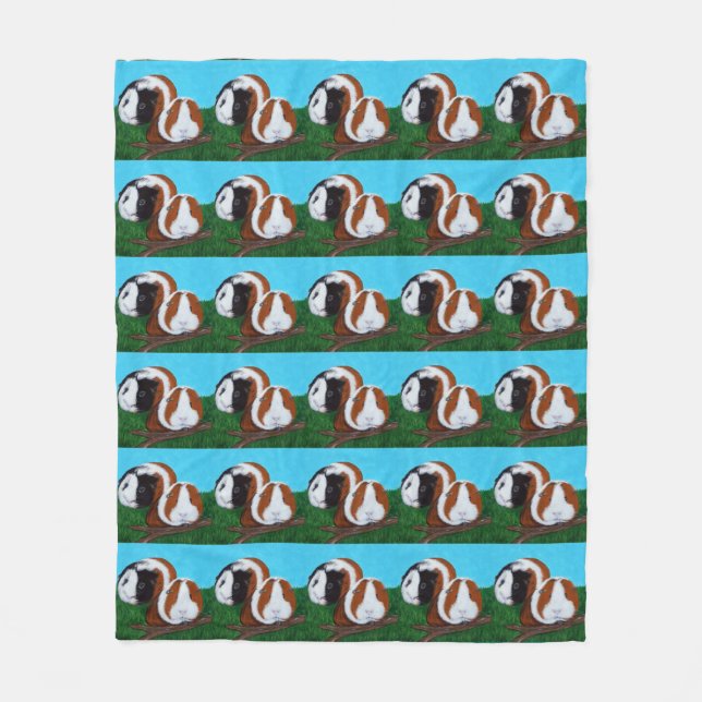 Guinea Fleecedecke (Vorderseite)