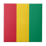 Guinea Fliese<br><div class="desc">Patriotische Flagge der Guinea.</div>