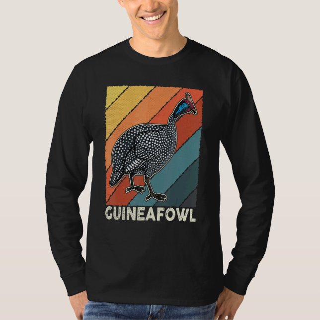 Guinea Fowl Chicken  Breeder Poultry Saying 16 T-Shirt (Vorderseite)