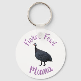 Guinea Fowl Mama Schlüsselanhänger | #FierceFowl M