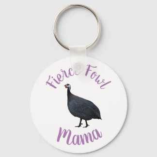 Guinea Fowl Mama Schlüsselanhänger | #FierceFowl M