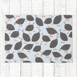 Guinea Fowl Niedlich Bird Muster Fußmatte