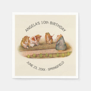 Guinea Geburtstag Serviette