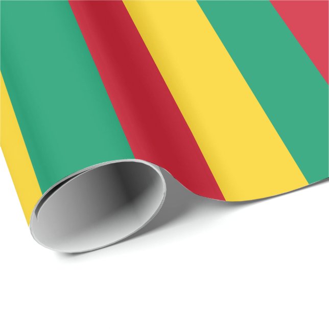 Guinea Geschenkpapier (Rolleneckpunkt)