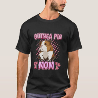 Guinea Girls Mama Girls  Mother's Day Cavy Guin T-Shirt