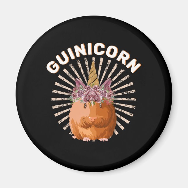 Guinea Guinicorn Magnet (Vorne)