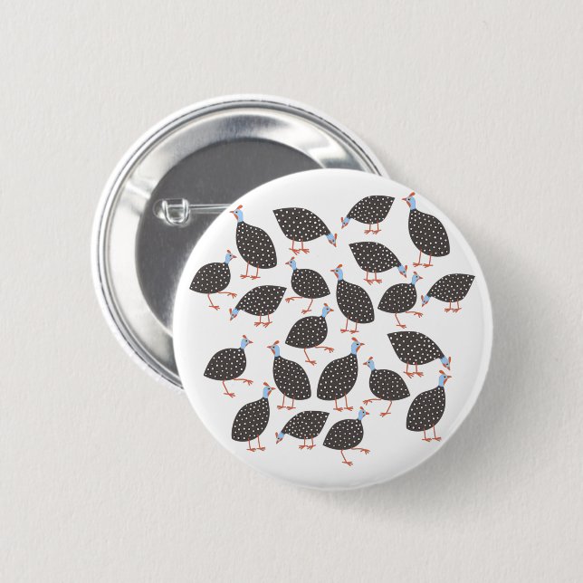 Guinea Hen Button (Vorne & Hinten)