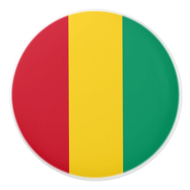 Guinea Keramikknauf (Vorderseite)