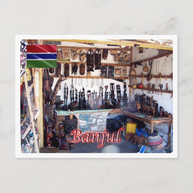 Guinea - Konakry - Postkarte (Vorderseite)