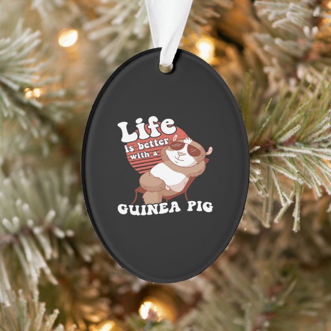 Guinea Kühlen Schweinebesen ist besser mit Guinea  Ornament (Baum)