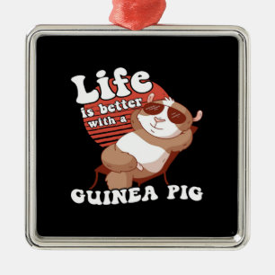 Guinea Kühlen Schweinebesen ist besser mit Guinea Ornament Aus Metall
