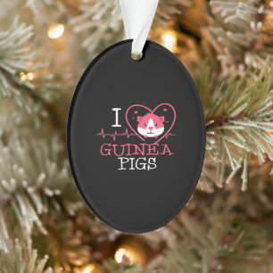 Guinea Liebe Rodent Heartbeat Guinea Pig Ornament