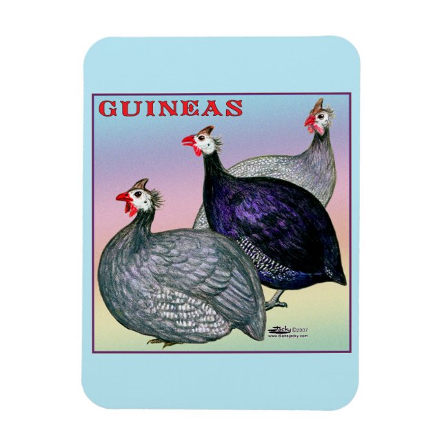 Guinea Magnet (Vertikal)