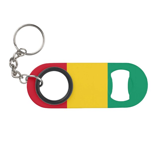 Guinea Mini Flaschenöffner (Vorderseite (Horizontal))