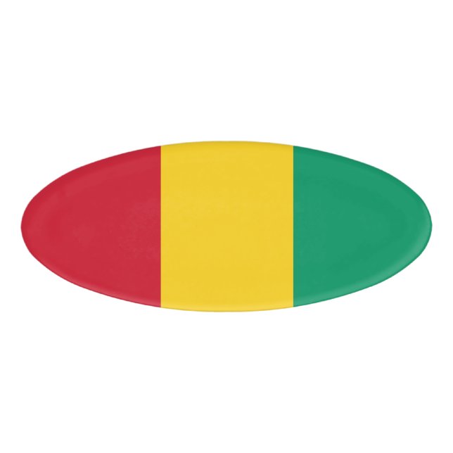 Guinea Namenschild (Vorderseite)