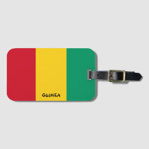 Guinea National Flag Patriotic Gepäckanhänger
