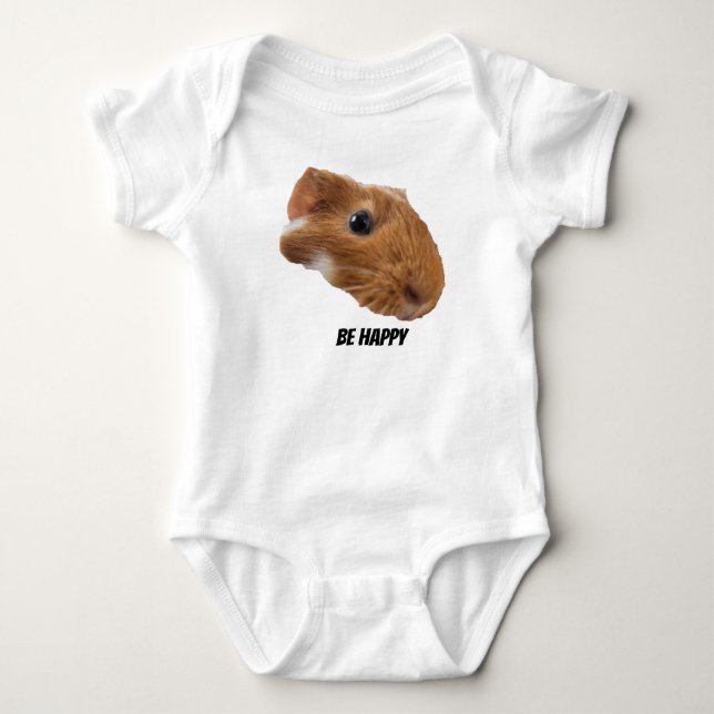 Guinea Pig Baby Romper Strampler (Vorderseite)