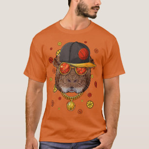 Guinea Pig Basketball Basketball Team Trainer Spuk T-Shirt
