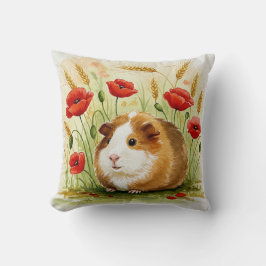 Guinea Pig Cavia Cavy Blume Kissen