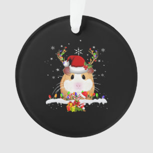 Guinea Pig Christmas Reindeer Christmas Lights