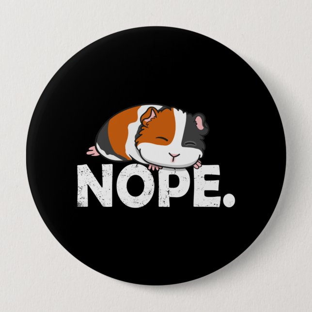 Guinea Pig Classic Button (Vorderseite)