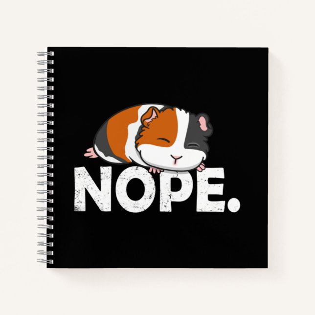 Guinea Pig Classic Notizbuch (Vorderseite)