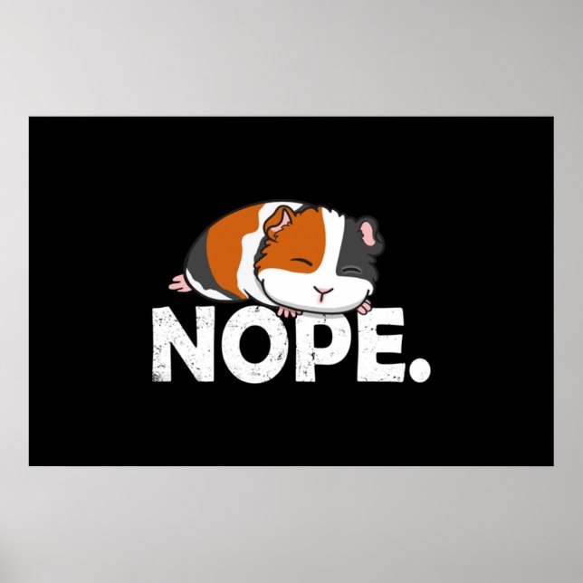 Guinea Pig Classic Poster (Vorne)