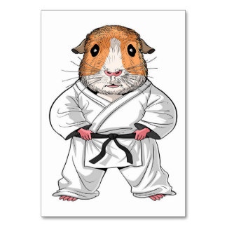 Guinea Pig Cute Animals Perfect Gift Ideas Tischnummer