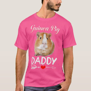 Guinea Pig Daddy Costume Clothing Cute Guinea Pig T-Shirt