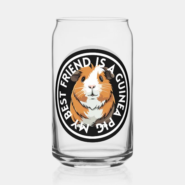 Guinea Pig Dosenglas (Vorderseite)