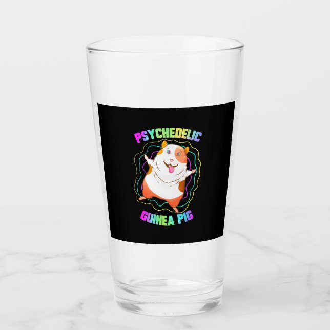 Guinea Pig EDM Party Glas (Vorderseite)
