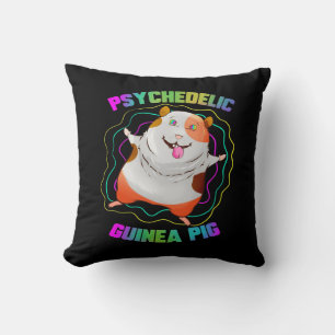Guinea Pig EDM Party Haustier   Farbige Guinea Kissen