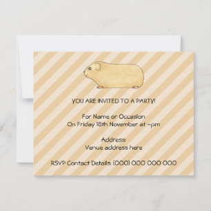 Guinea Pig. Einladung